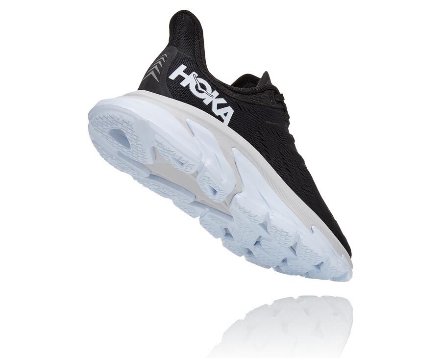 Hoka One One Clifton Edge Löparskor Dam - Svarta/Vita - TRDCP-2184